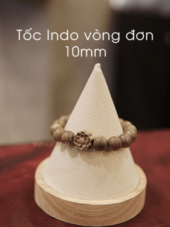Trầm Tự Nhiên Tốc Indo Vòng Đơn 10 mm