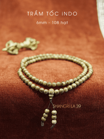 Trầm Tự Nhiên TỐC INDO 6mm 108 hạt