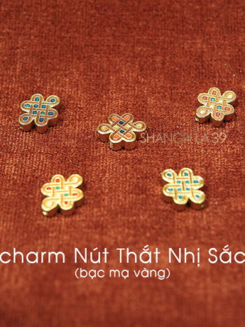 charm Nút Thắt Nhị Sắc