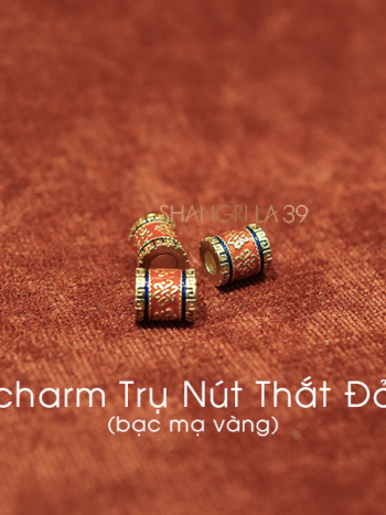 charm Trụ Nút Thắt Đỏ