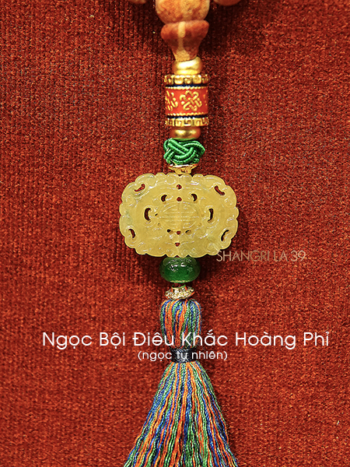 Ngọc Bội Điêu Khắc Hoàng Phỉ