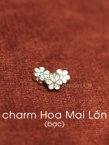 charm Hoa Mai Lớn Bạc