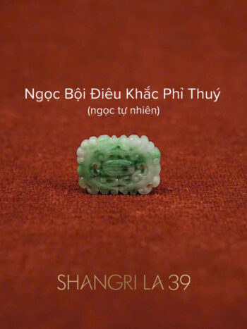 Ngọc Bội Điêu Khắc Phỉ Thúy