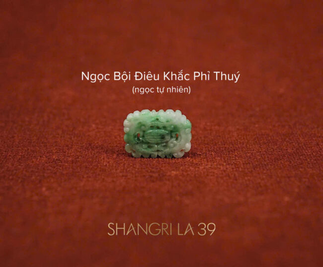 Ngọc Bội Điêu Khắc Phỉ Thúy